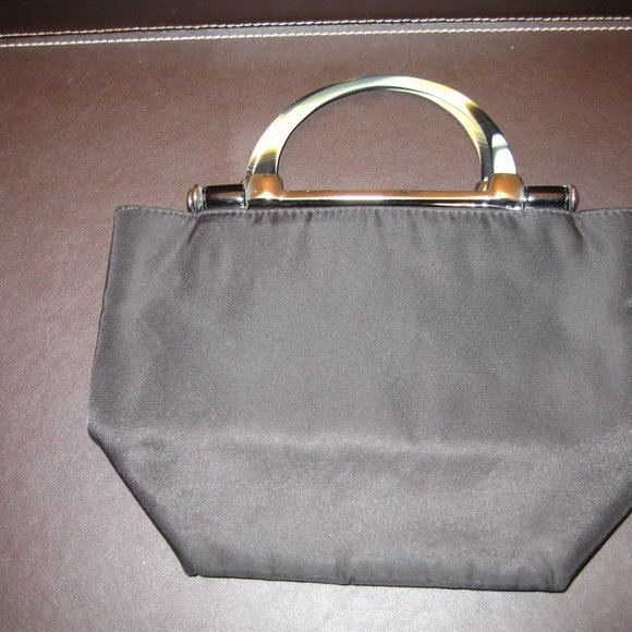 HANDLE BAG WITH TORTOISE (FAUX) OR HORN (FAUX) HANDLE - Picture 11 of 16